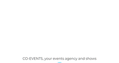 Desktop Screenshot of co-events.com